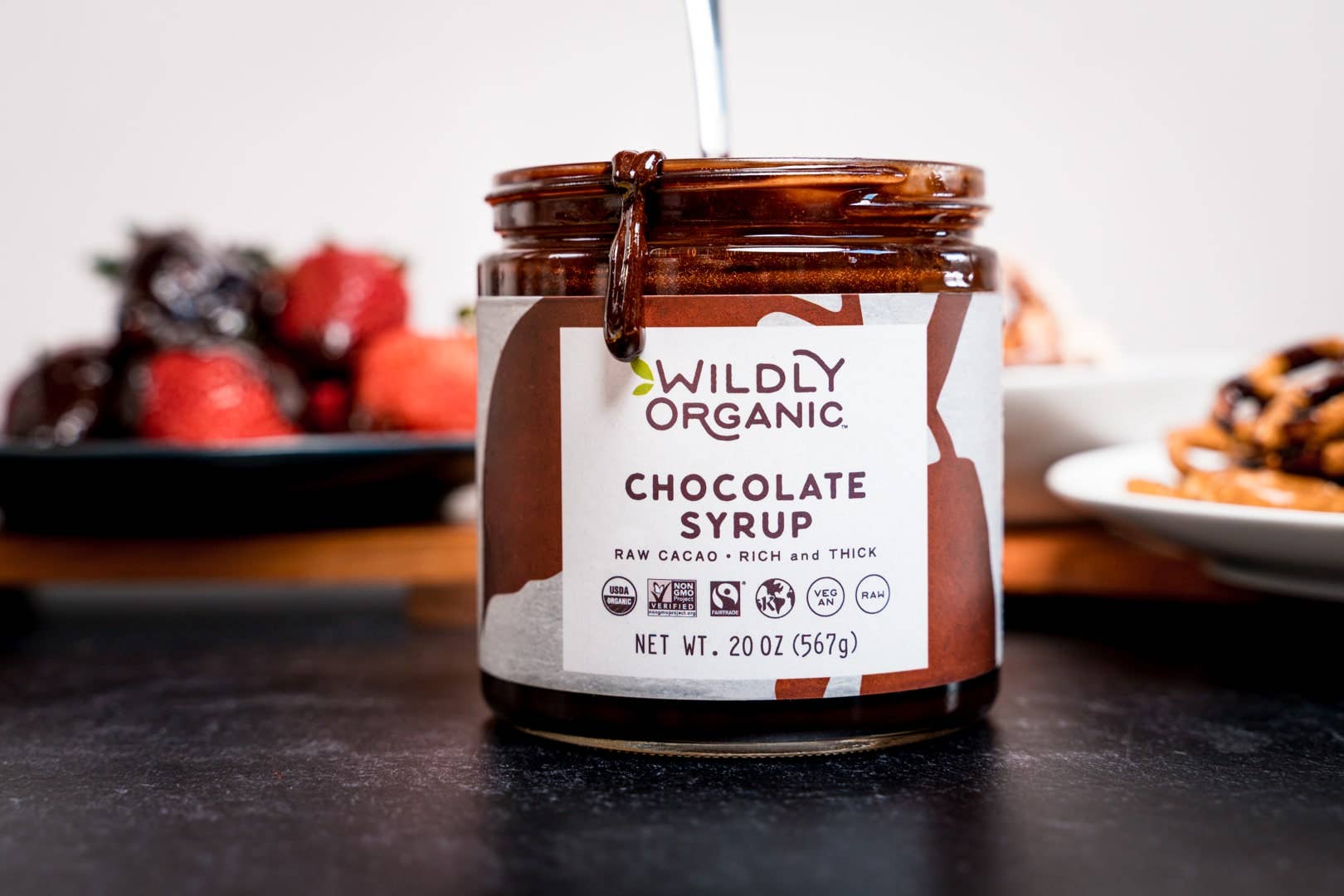 Wildly Organic - Wholesale Hot Fudge/Chocolate Spread - Organic 2-Ingredient Chocolate Syrup3