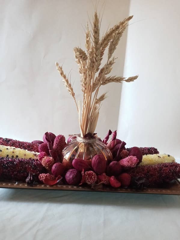 Herzstücke für den Herbst, 1 wunderschönes Herzstück. L7 für den Großhandel von BLUE RIBBON ORNAMENTS