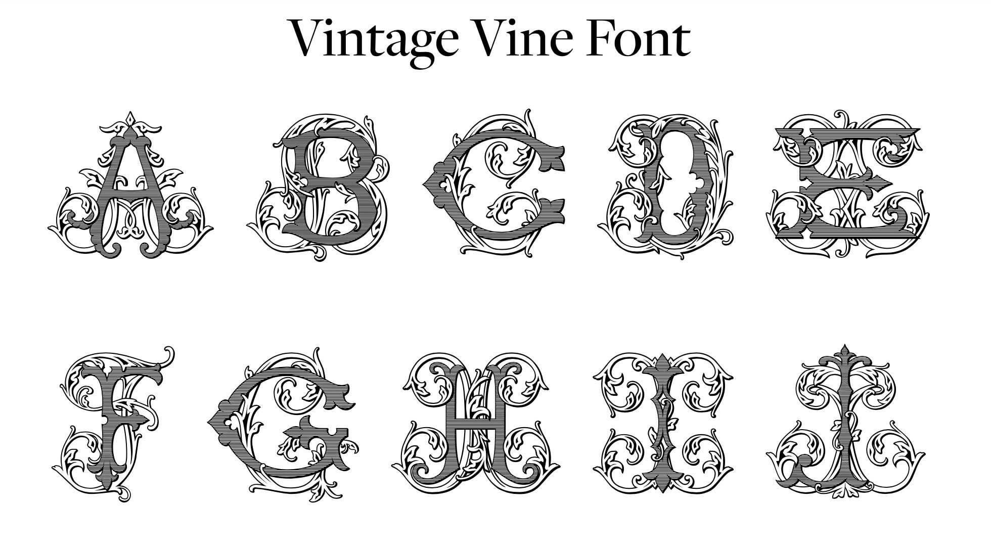 Belle Linen – wholesale Dinner & cloth napkin – Set of 4 Vintage Monogram Scalloped Linen Cocktail Napkins8