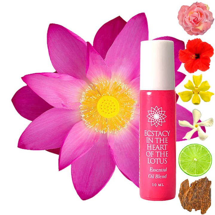 Miscela di oli essenziali «Ecstasy in the Heart of the Lotus» per la vendita all'ingrosso da parte di METAMORFLOTUS