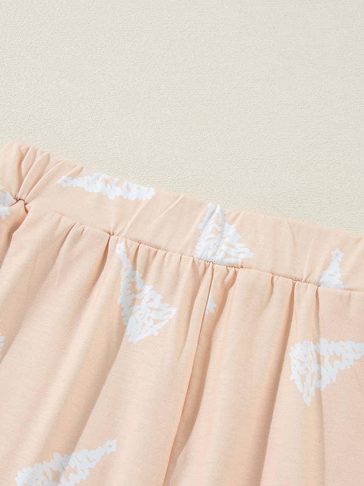 Apricot Isabella Two Piece Pajama Set for wholesale on Faire13