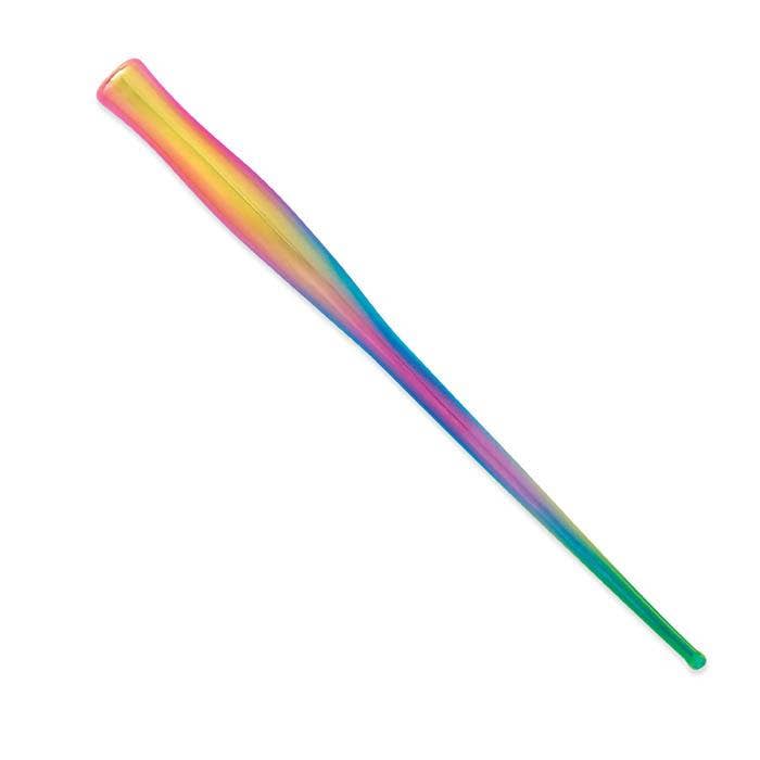 Oblique Pen Holder - Box of 100 - Metallic Rainbow for wholesale by Manuscript