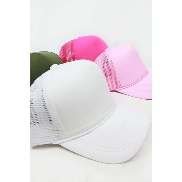 Love and Repeat - Wholesale Trucker Hat - Unisex - Classic Foam Trucker Hat Summer Mesh Rope Cap