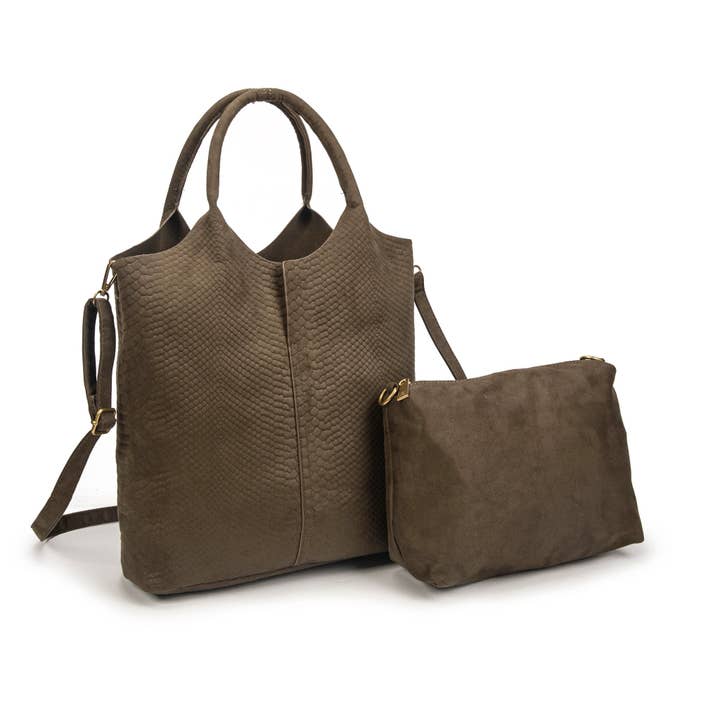 SWEET MAGIC SHOES & BAGS - Wholesale Top Handle Bag - Women's - FAUX LEATHER HANDLE HANDBAG6