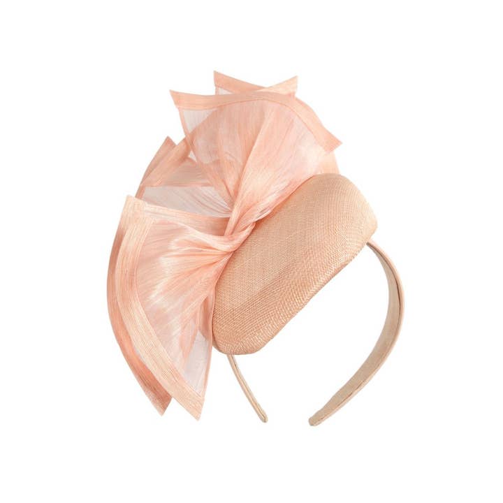 Max Alexander by Cupids Millinery Melbourne - Wholesale Fascinator hat – Women's - Pillbox fascinator with silk abaca sails23