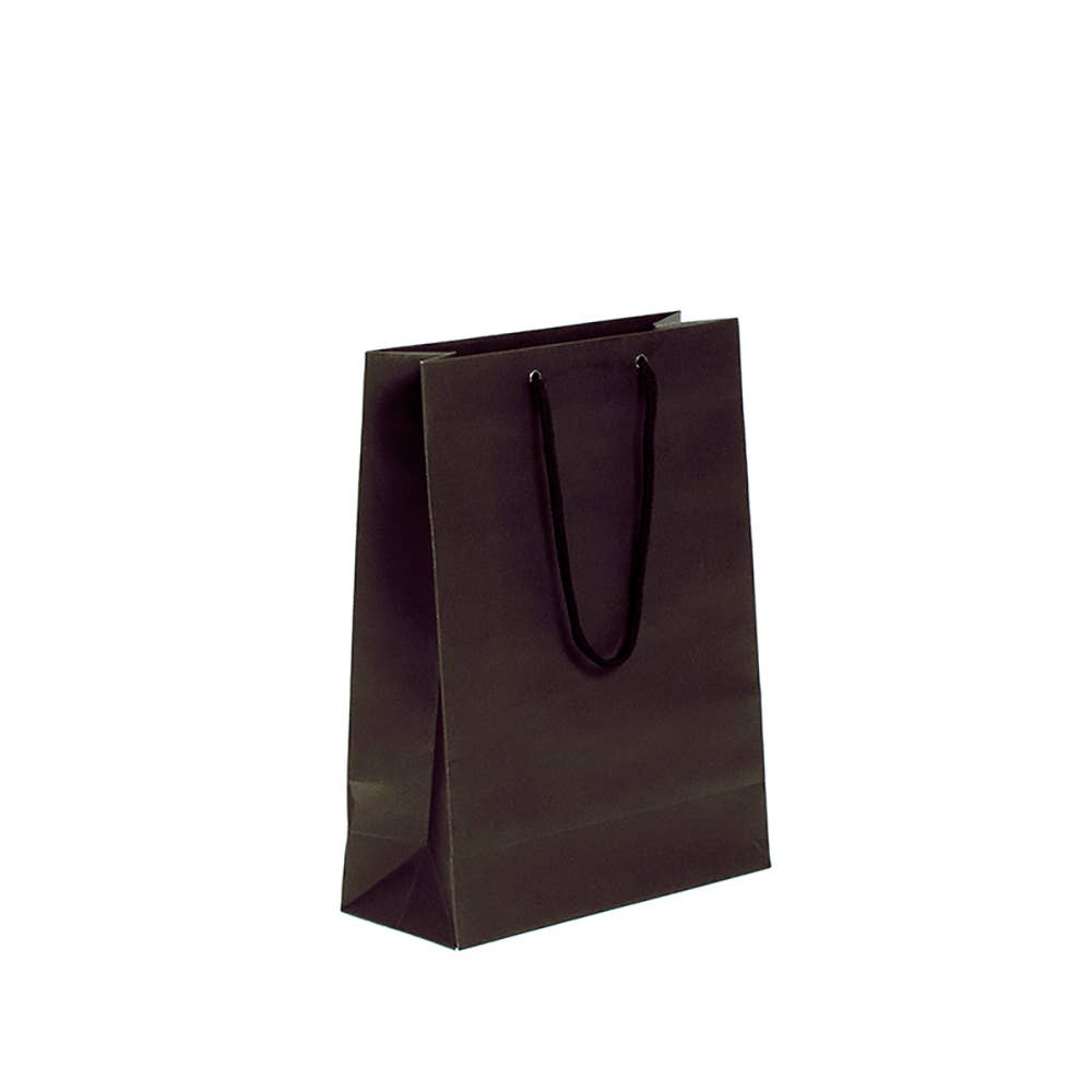 Matte Brown Luxury Double-Layer Paper Bag for wholesale on Faire5
