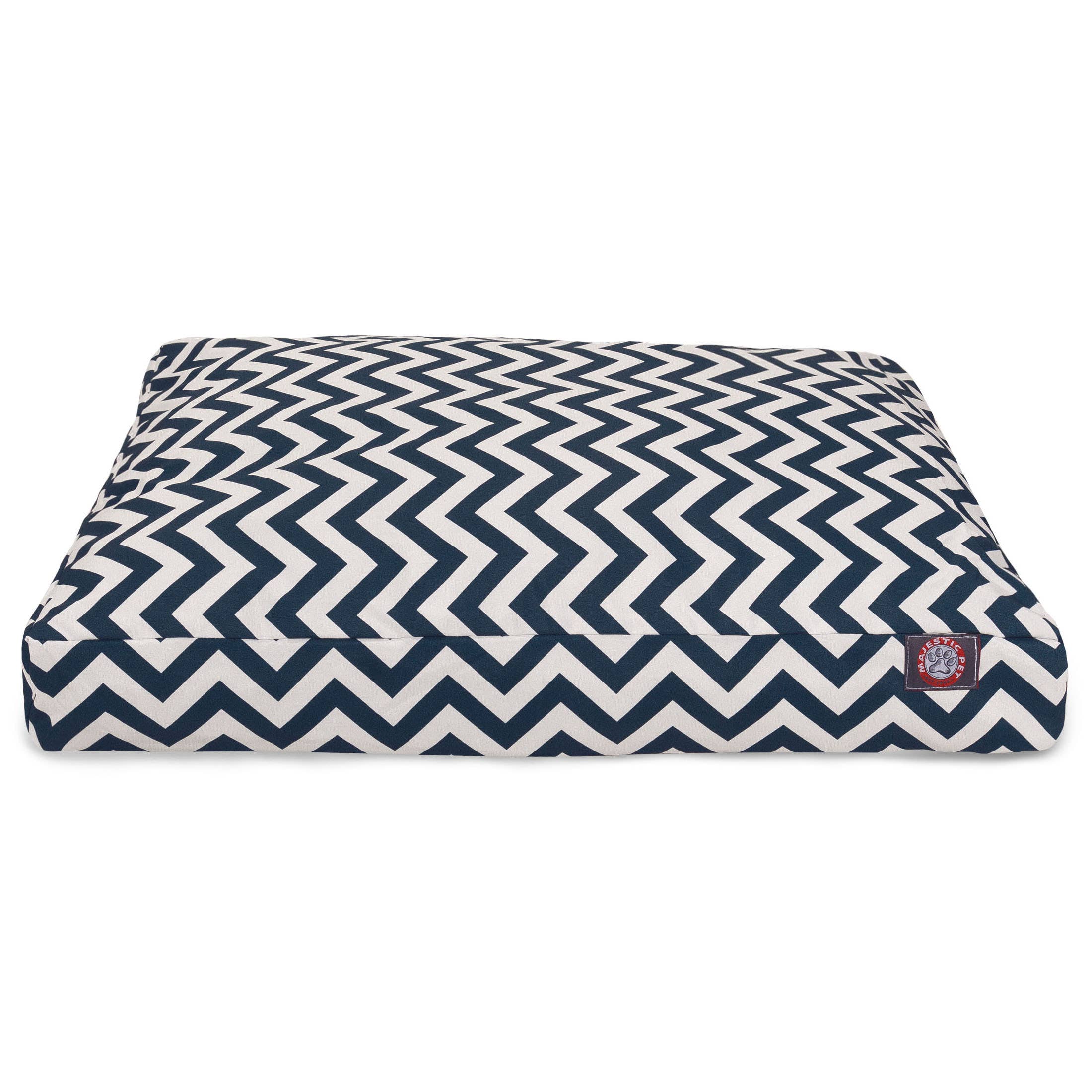 Majestic Pet Products – cama - Cão por atacado – Cama retangular para cães Chevron112