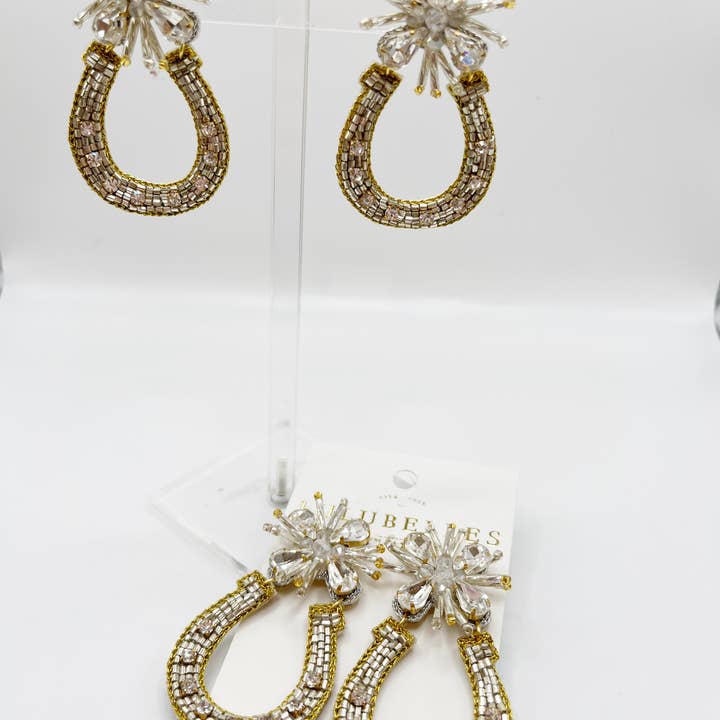 Lulubelles Boutique - Venta al por mayor Pendientes colgantes - Pendientes de herradura Derby7