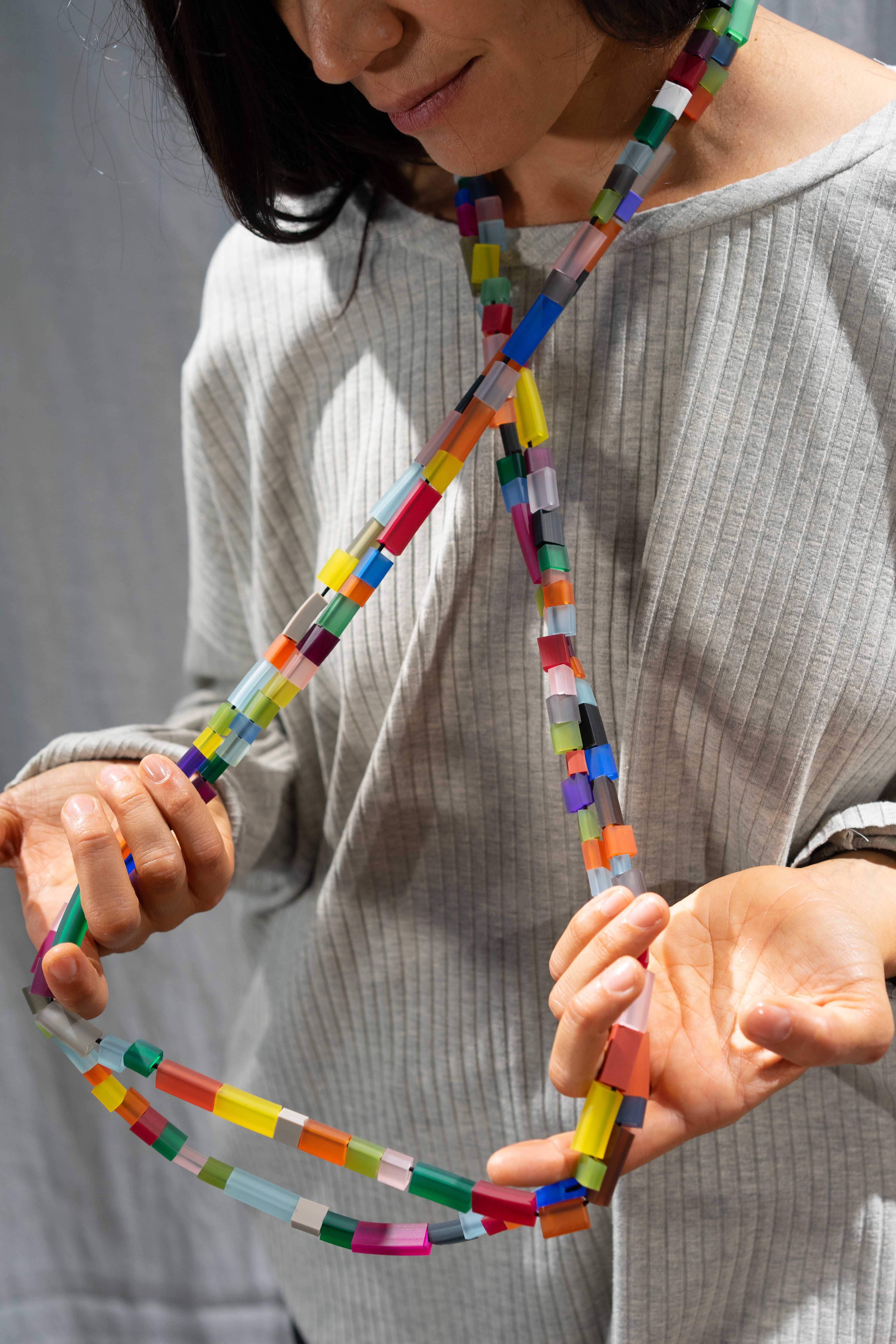 Rosalba Galati SRL - Wholesale Y-Neck/Lariat Necklace - LONG MOSAIC6