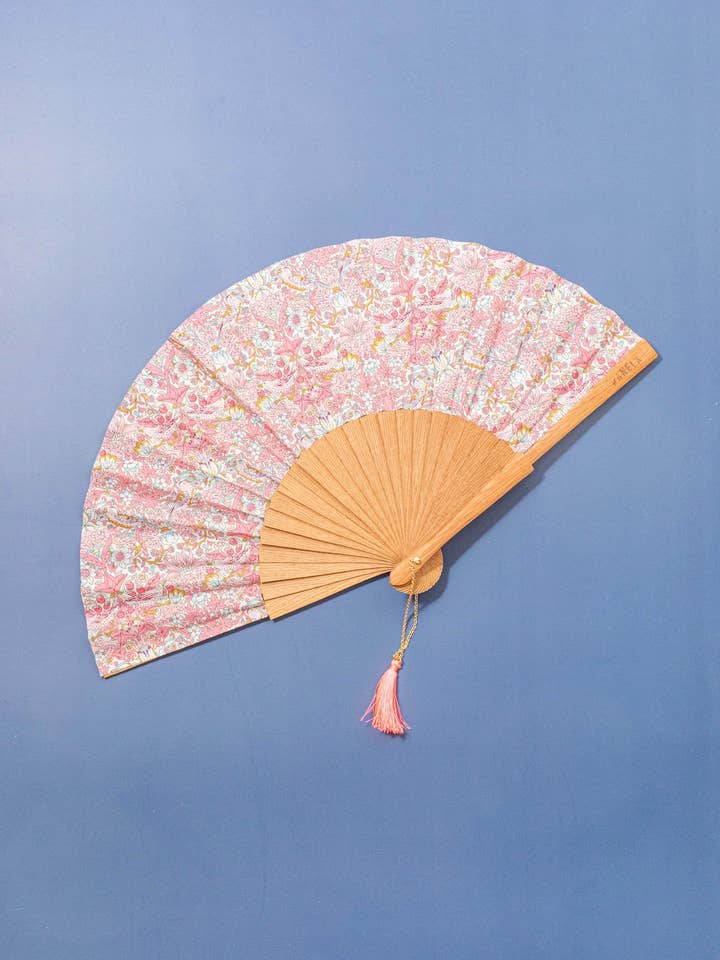 Solfjäder Versailles rosa för wholesale av Kanela Fans