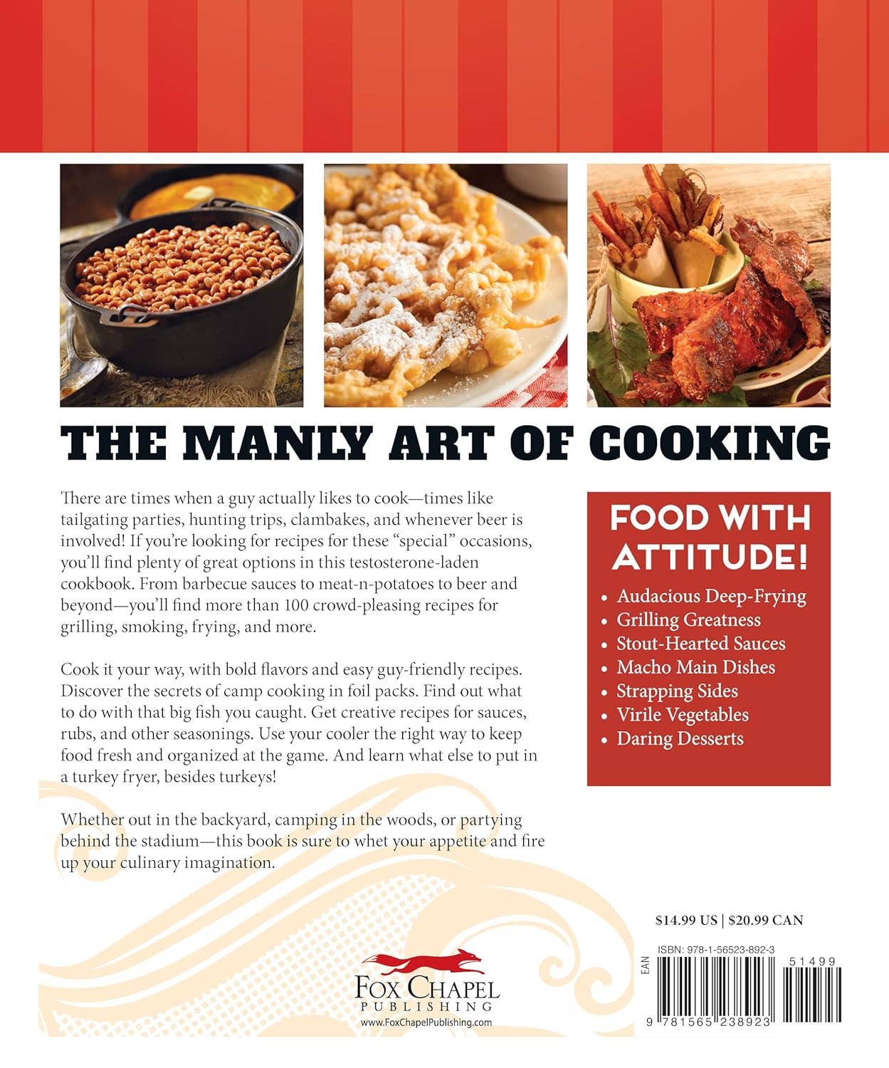 Fox Chapel Publishing - Wholesale Cookbooks & Food - Cooking for the Man Cave, 2nd Edition1