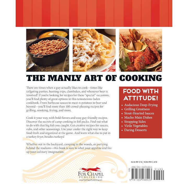 Fox Chapel Publishing - Wholesale Cookbooks & Food - Cooking for the Man Cave, 2nd Edition1