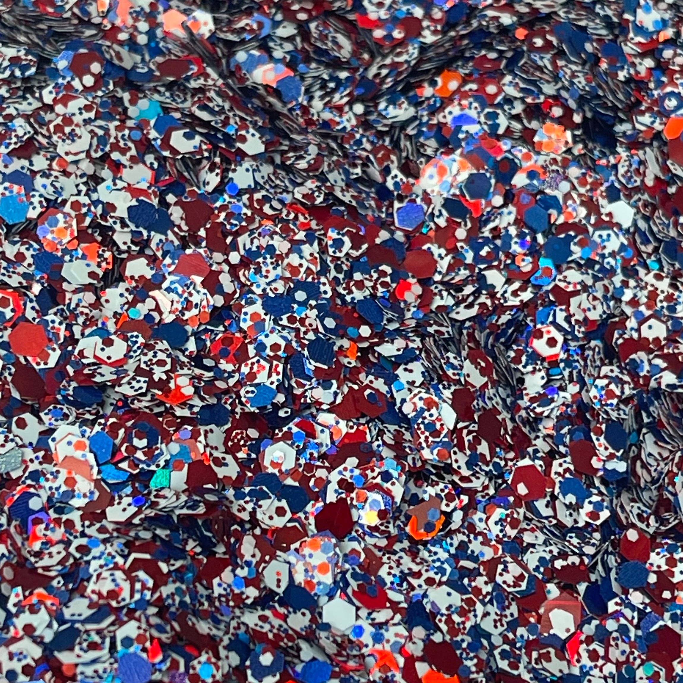 One Stop Cups – wholesale Craft supplies – Independence Day Chunky Glitter Mix0