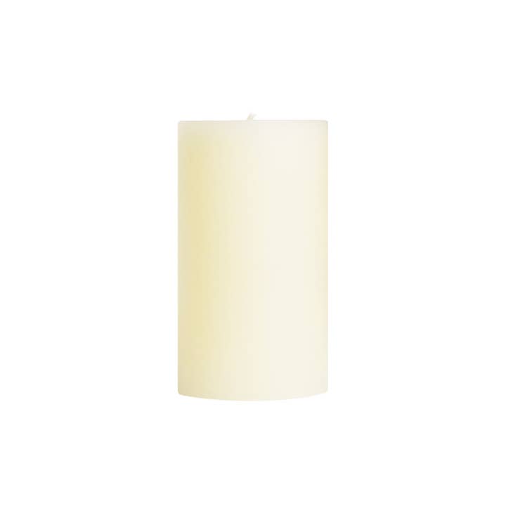 Mole Hollow Candles - Vente Bougies piliers - Bougies cylindriques parfumées à la vanille française - Choisissez parmi 3 tailles !
