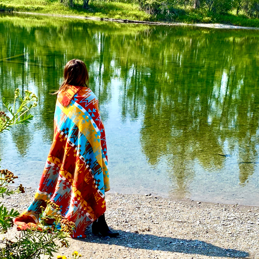 Follow Your True North - Wholesale Throw Blanket - Sun River Blanket7