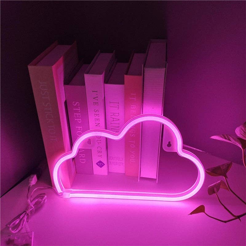Mirazshoes WholeSale - Wholesale Night Light - Fashion Cloud Shape LED Neon Decorative Night Light1