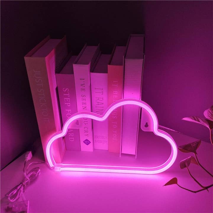 Mirazshoes WholeSale - Wholesale Night Light - Fashion Cloud Shape LED Neon Decorative Night Light1