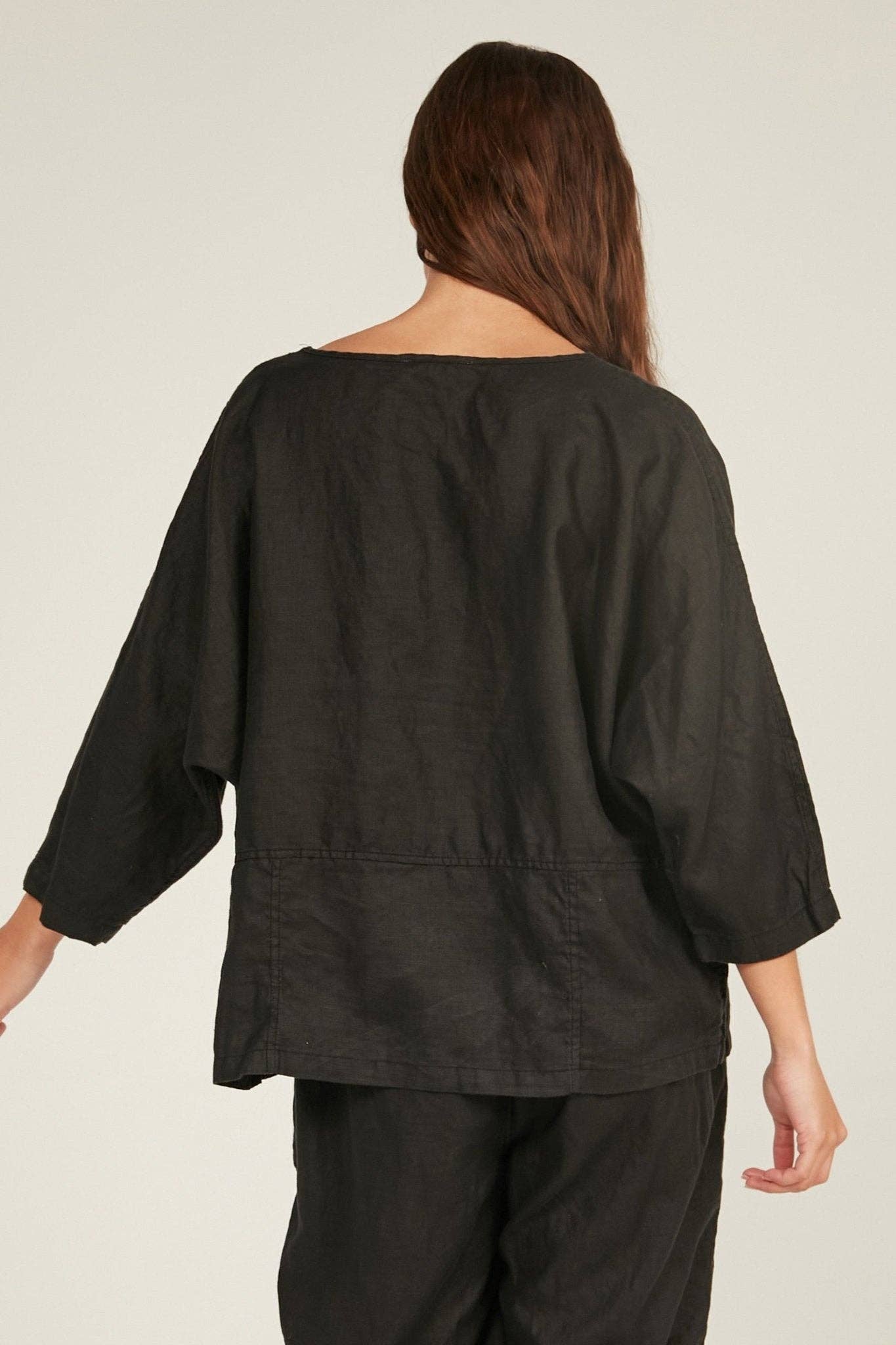 Primness – wholesale T-shirt – women's – CHICHI TOP - NOIR4