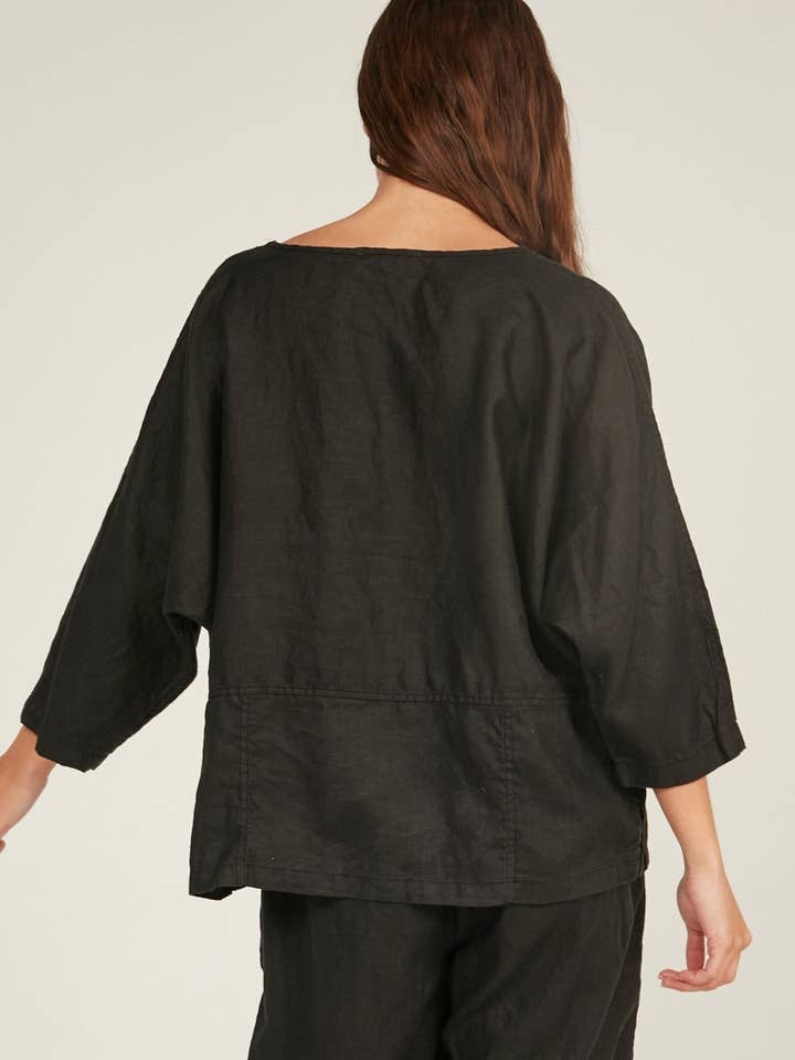 Primness – wholesale T-shirt – women's – CHICHI TOP - NOIR4