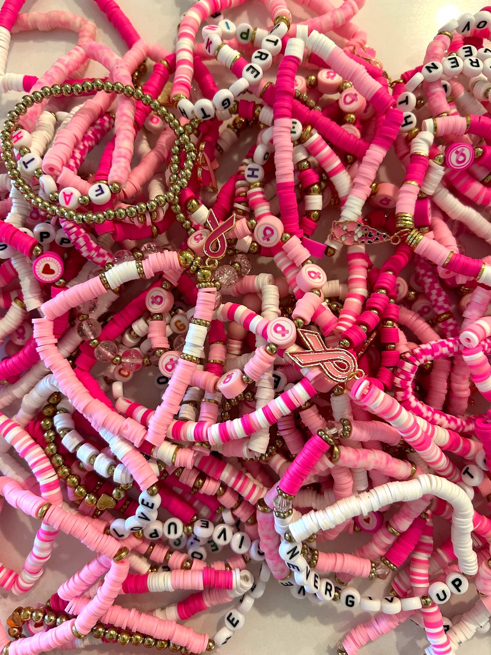 Kate Tuesday Jewelry - Wholesale Charm/Dangle Bracelet - 🎀 Breast Cancer Awareness Bracelets 🎀1