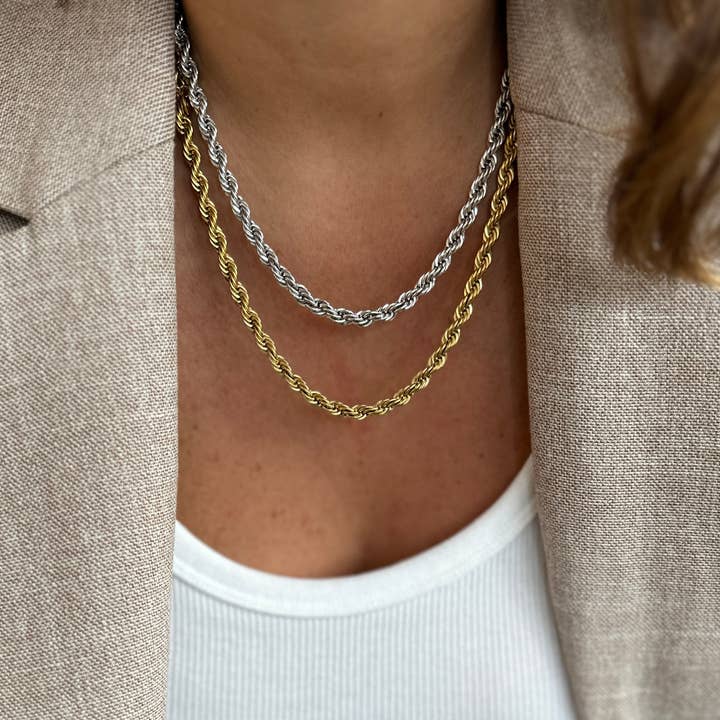 Anna Necklace - gold or silver for wholesale by A.B. Paris