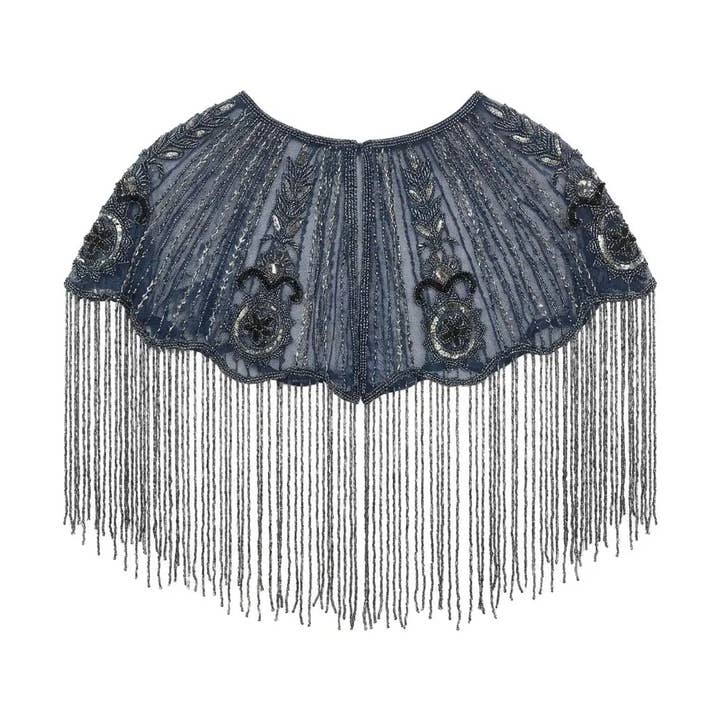 Capa Joia Azahara Azul Escuro e Cromo por atacado de ACUS