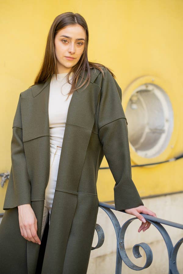 Chicoração - Wholesale Raincoat - Women's - Burel Raincoat Cortes - 100% Wool - more colors8