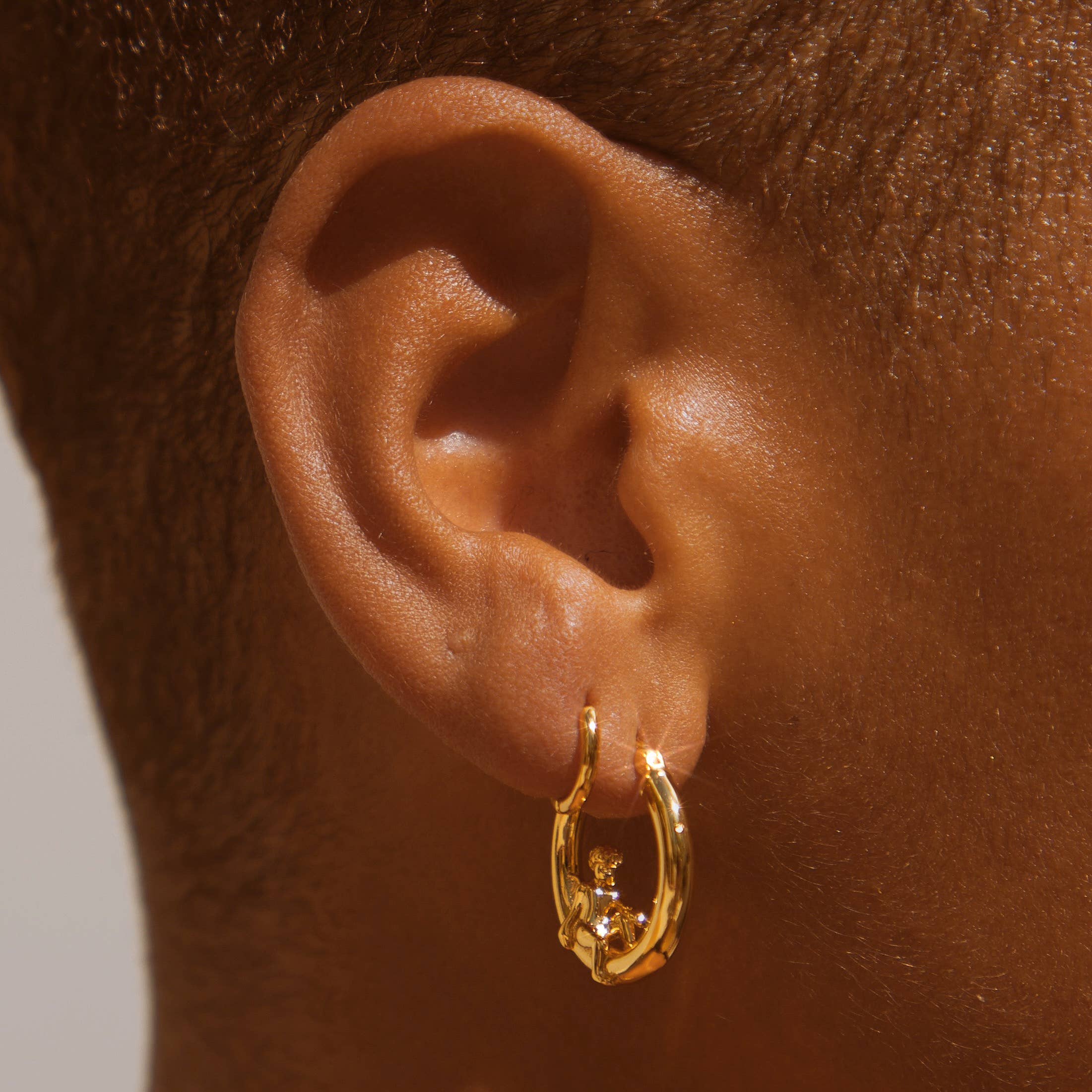 Mod + Jo - Wholesale Hoop Earrings - Cherub Hoops4