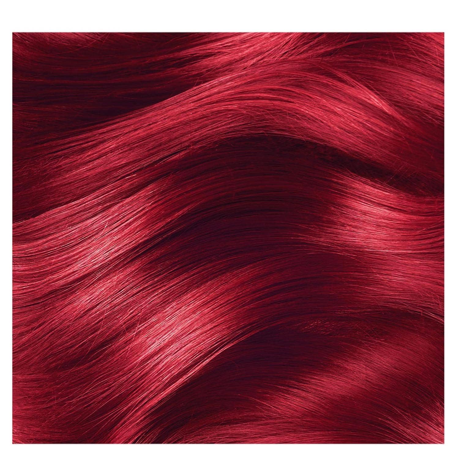 KT Supply - Vente Coloration pour cheveux - Colorant pour cheveux semi-permanent Adore, rouge rubis, 641