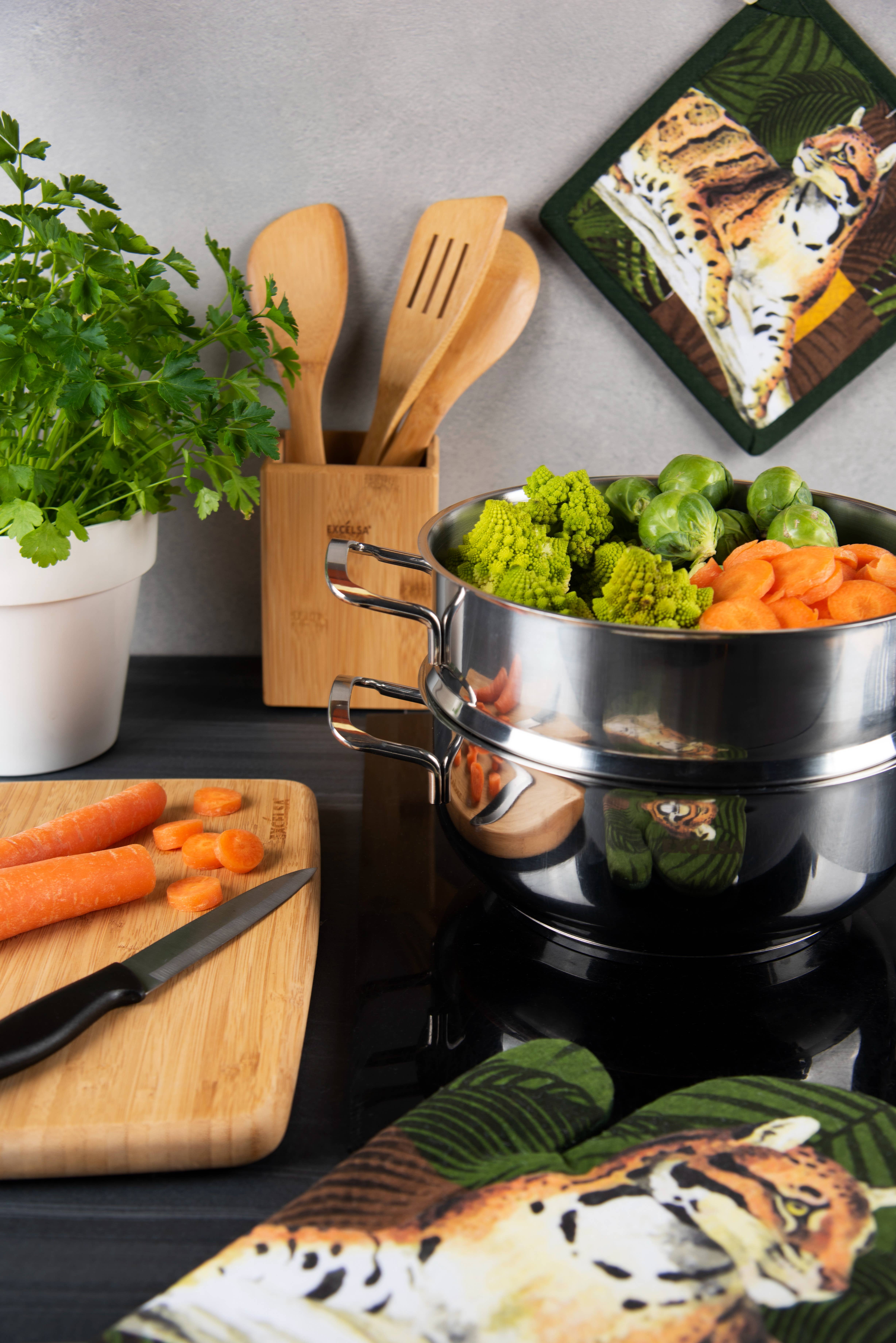 Crème/Bruin Eco Living Snijplank 30X20 Bamboe voor groothandel op Faire3