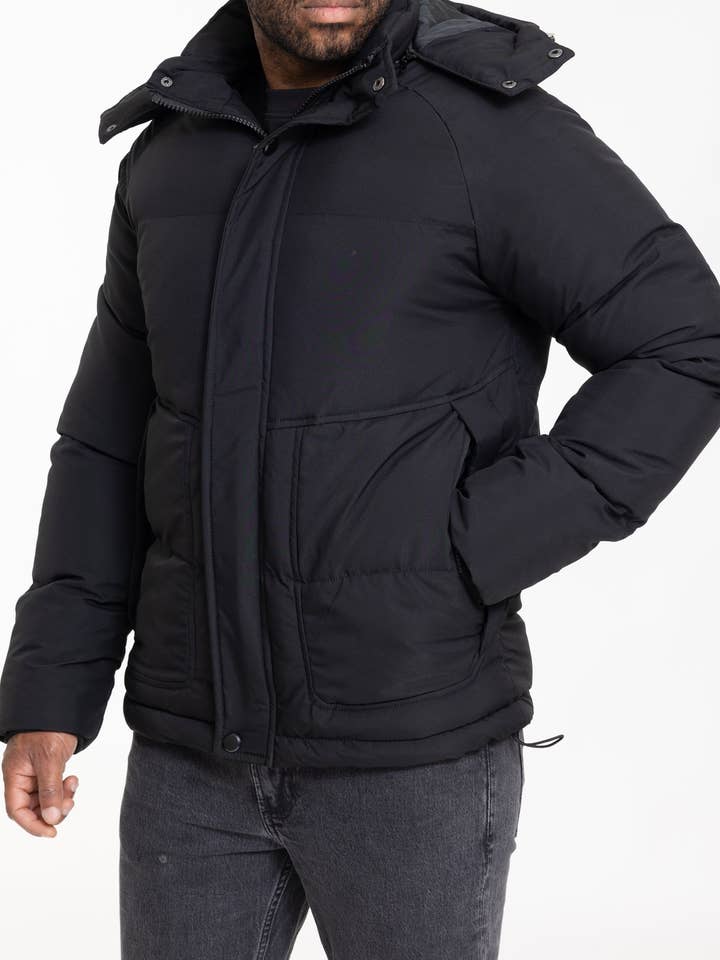 Zayne Paris - Vente Doudoune – homme - Doudoune homme avec capuche kd1331-14