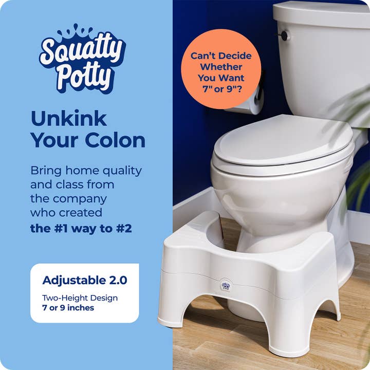 Squatty Potty - Venta al por mayor Soportes para papel higiénico - Squatty Potty Ajustable 2.04