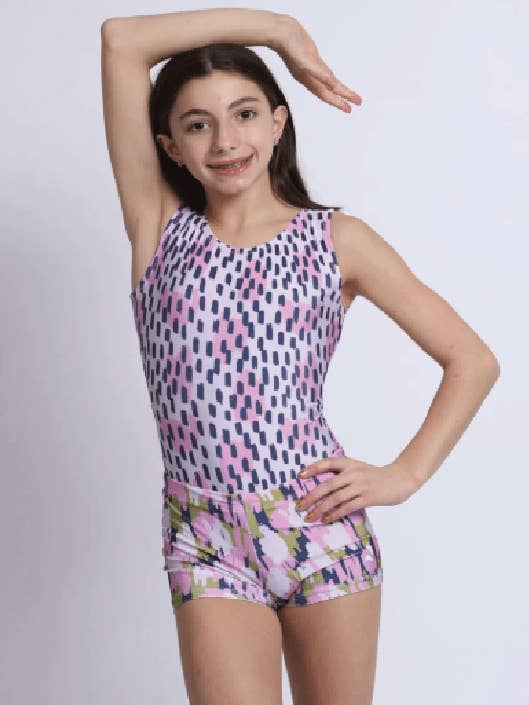 Painter's Poetry Gymnastics Leotard Mash Set - Mix & Match Your Style! for wholesale by Foxy's Leotards