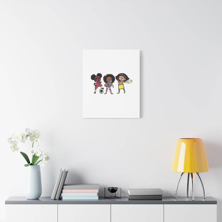 Ikuzi Dolls - Wholesale Art Print - Kids & Baby - Kids' Canvas Wall Art - Playful Characters for Creative Spaces172