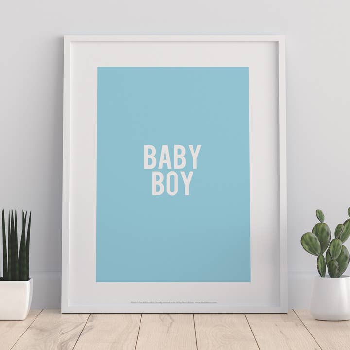 Baby Boy - Stampa artistica premium 11X14» per la vendita all'ingrosso da parte di Star Editions