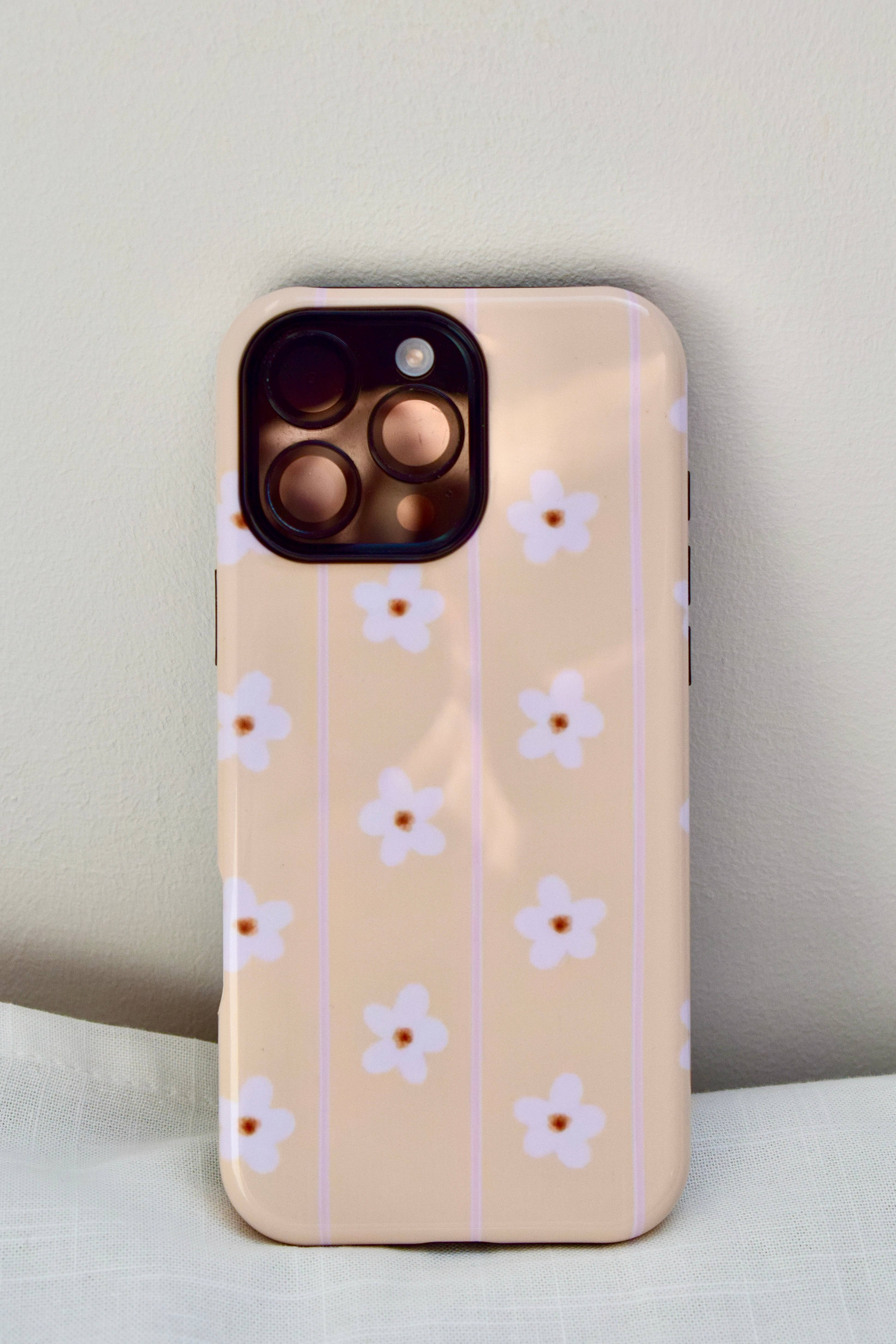 the cute cloud - Wholesale Phone Case - Women's - Phone Hard Case Pinky/yellow Striped Collection Double Layer7