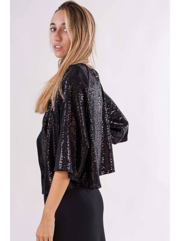 MR Complements - Wholesale Jacket - Women's - Cannes Sequin Party Jacket3