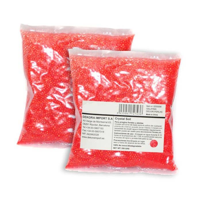 CRYSTAL SOIL 250 GR. ROSA for engroshandel hos Aktual / Dekora Import S.A