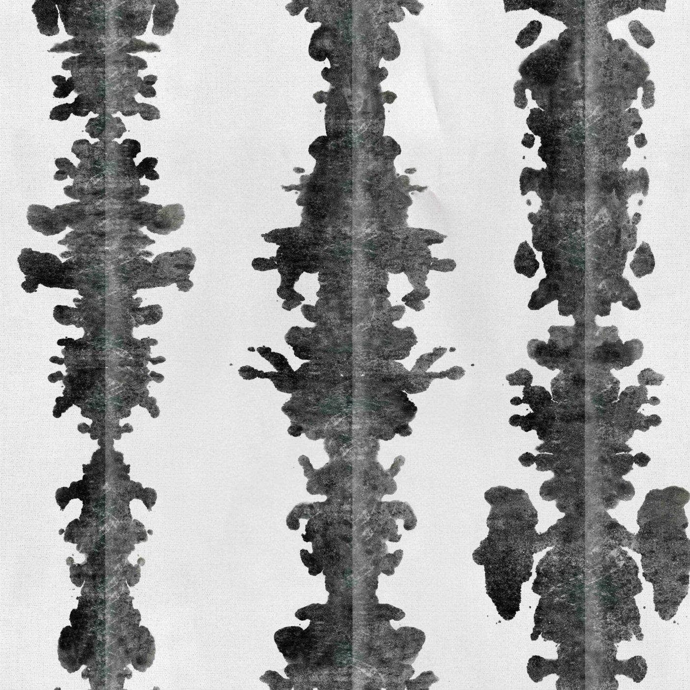 Wallpapers4Beginners – wholesale Tapetrulle – Svartvita bläckfläckar tapet12