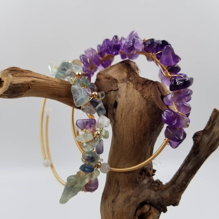 CHAKRA JEWELRY - Wholesale Beaded Bracelet - Crystal Stone Single Samsara bracelets