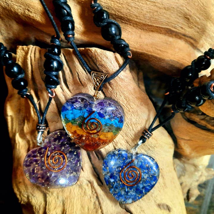 Colar Calmante de Orgone Proteção EMF por atacado de Secret Synergy Stones