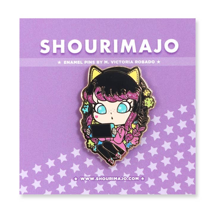 SHOURIMAJO - Wholesale Lapel Pin/Button - Enamel Pin Gamer Girls
