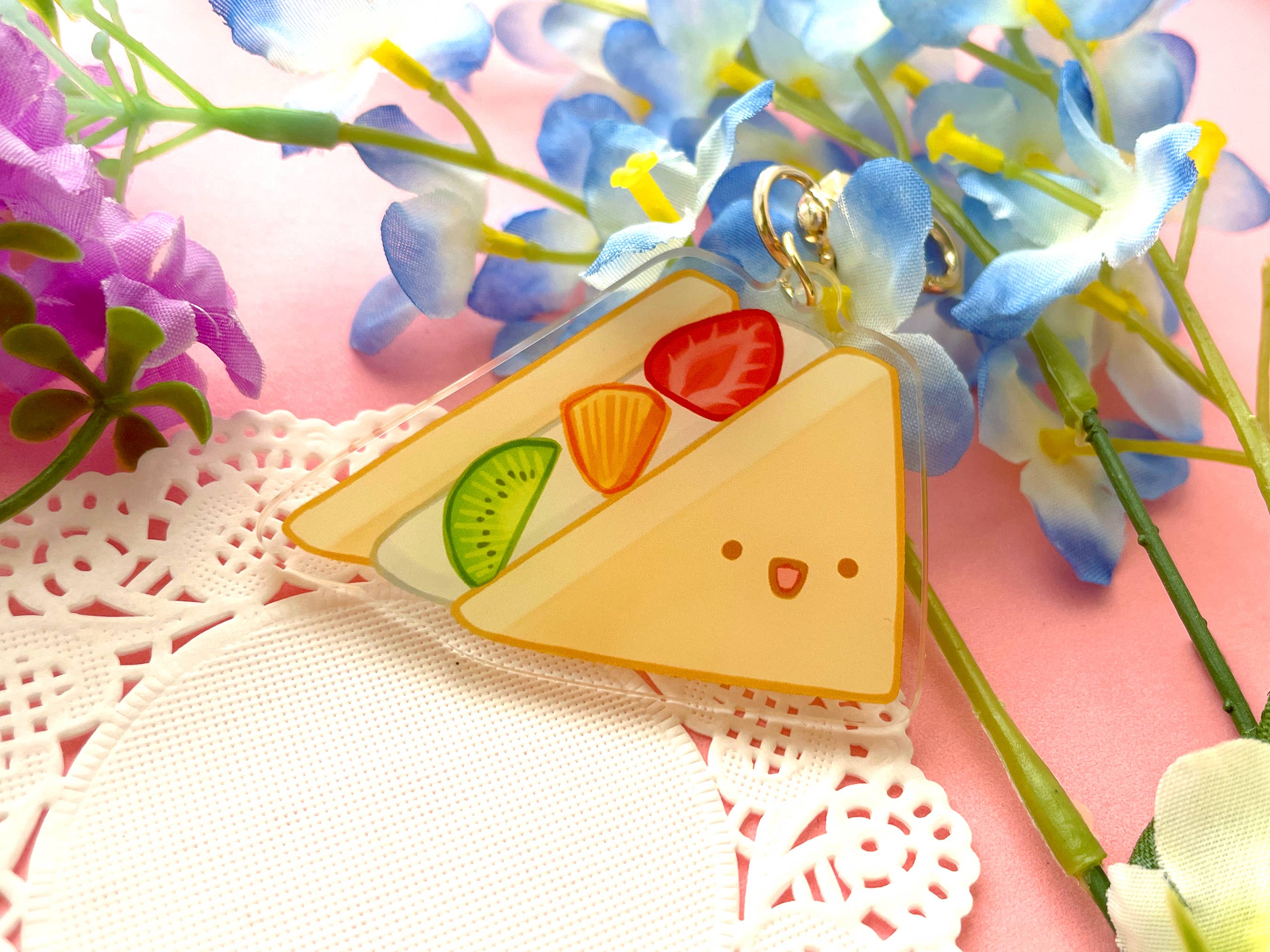 Lilimoon - Wholesale Keychain - Women's - Fruit Sando Keychain Bag Charm Kawaii Drink Food Snack2