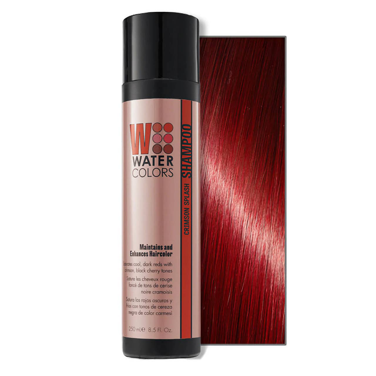 KT Supply - Wholesale Hair Shampoo - Tressa atercolors Intense Shampoo Crimson Splash, 8.5 oz0