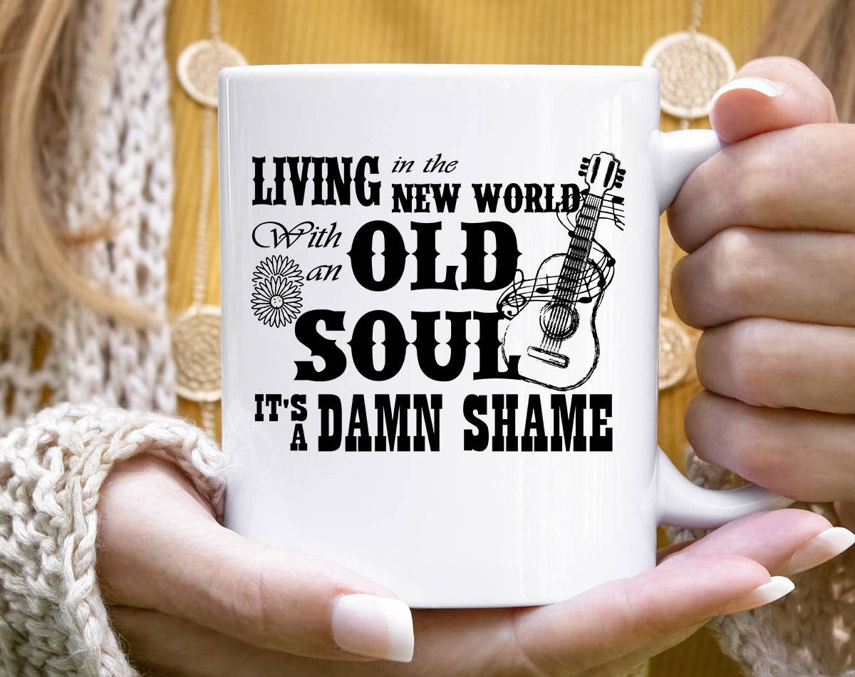 House Of Rodan - Vendita all'ingrosso Tazza - Old Soul Oliver Anthony Inspired - Tazza da caffè KTJ070