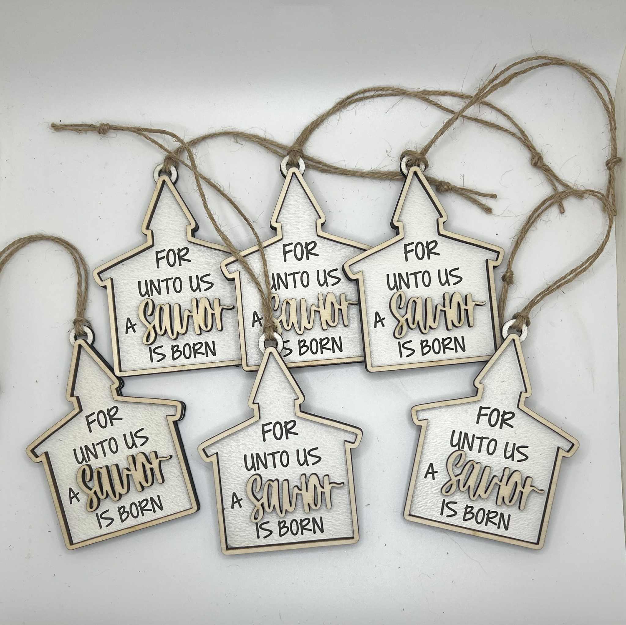 The Cracked Pig - Wholesale Ornament Set - 5 Religious Christmas Ornaments|Christian Christmas Ornament6
