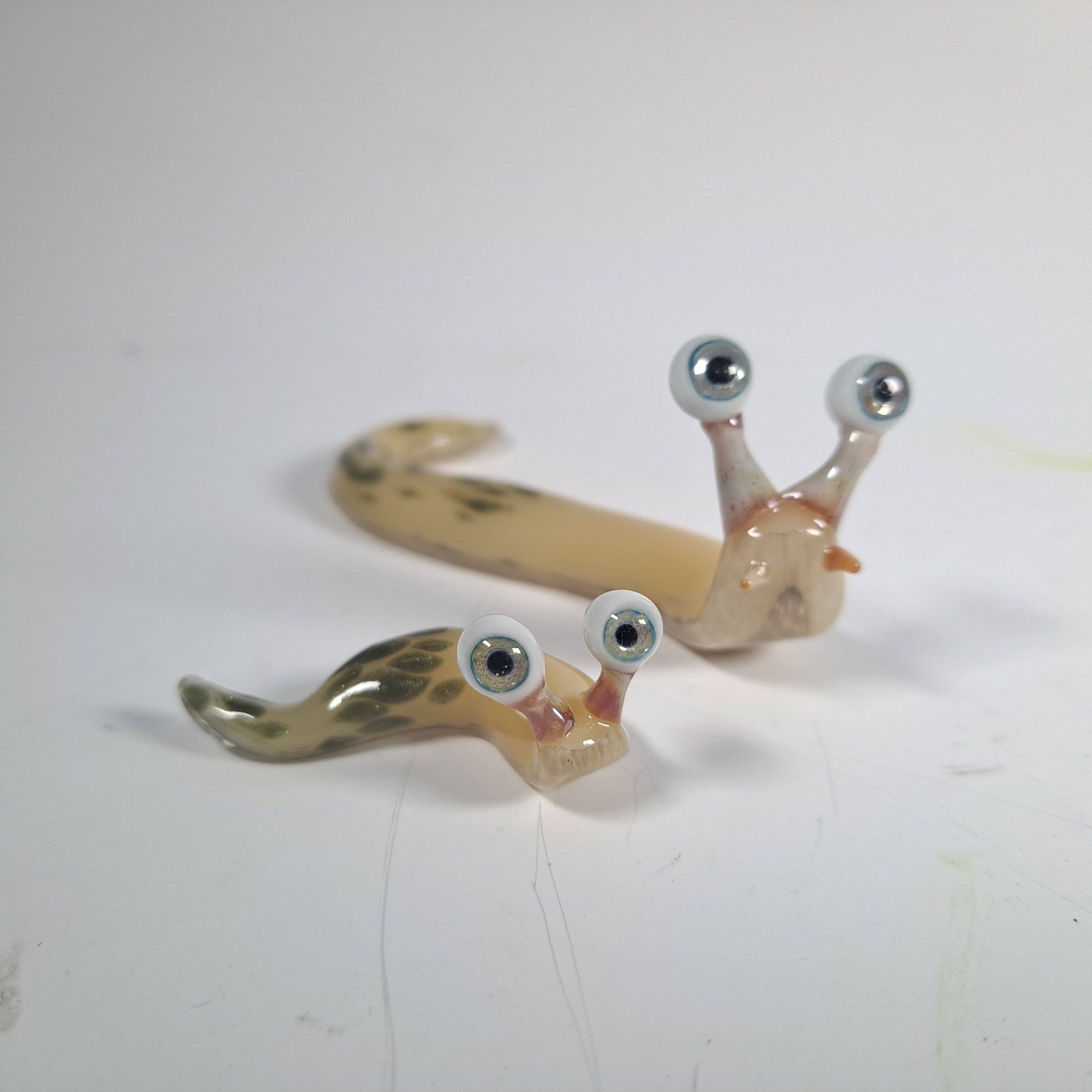Sunshine Glass Gifts - Wholesale Decorative Figurine - Banana Slug Figurines with Huge Eyeballs, Special Edition7