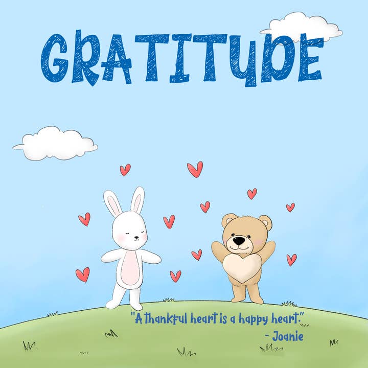 Originates - Wholesale Baby & Toddler Book (0-2) - Character Bear Gratitude Set3
