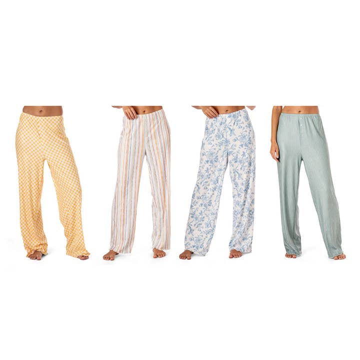 Hello Mello Snooze Fest Ribbed Pants Assortment for wholesale by DM Merchandising