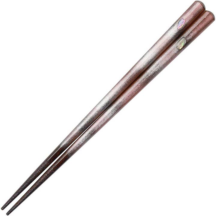 Baguettes Sakura rose givré Wakasa pour la vente par Wholesale Chopsticks